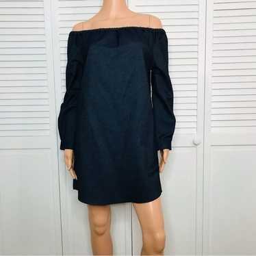 RAG & BONE Indigo Off The Shoulder Dress Size S - image 1