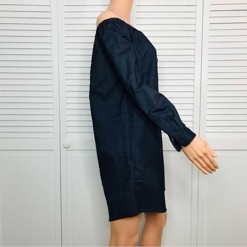 RAG & BONE Indigo Off The Shoulder Dress Size S - image 3