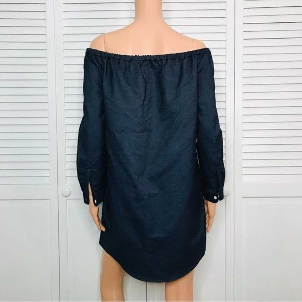 RAG & BONE Indigo Off The Shoulder Dress Size S - image 8