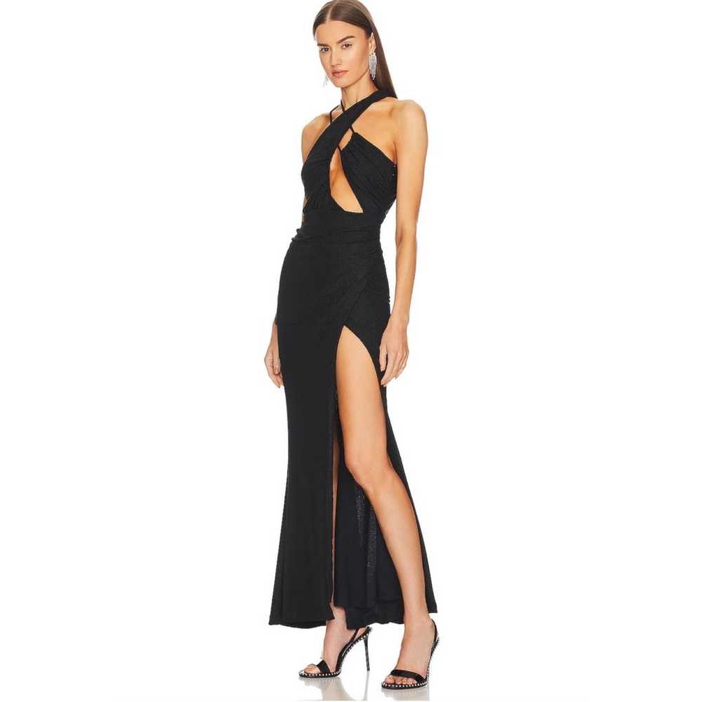 Michael Costello x REVOLVE Doris Gown in Black - image 2