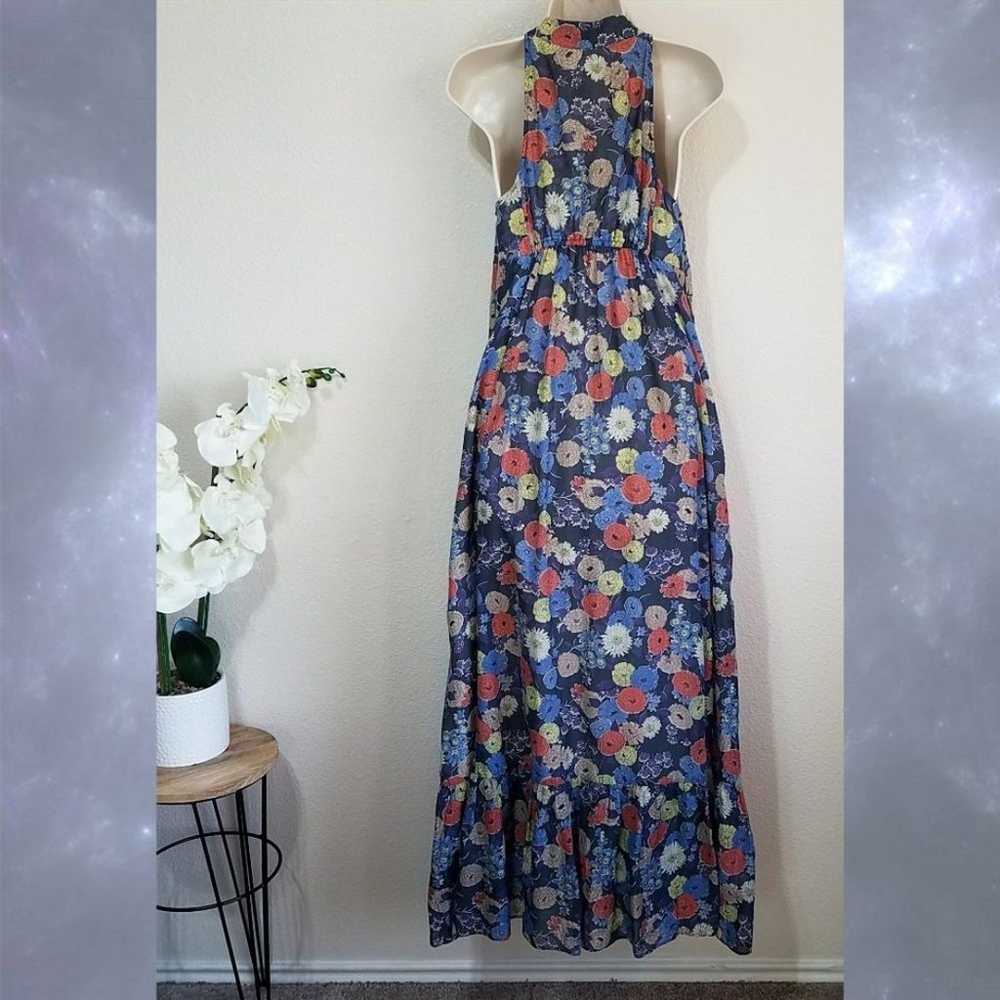 Anthropologie Lil Memento Silk Blend Maxi Dress - image 2