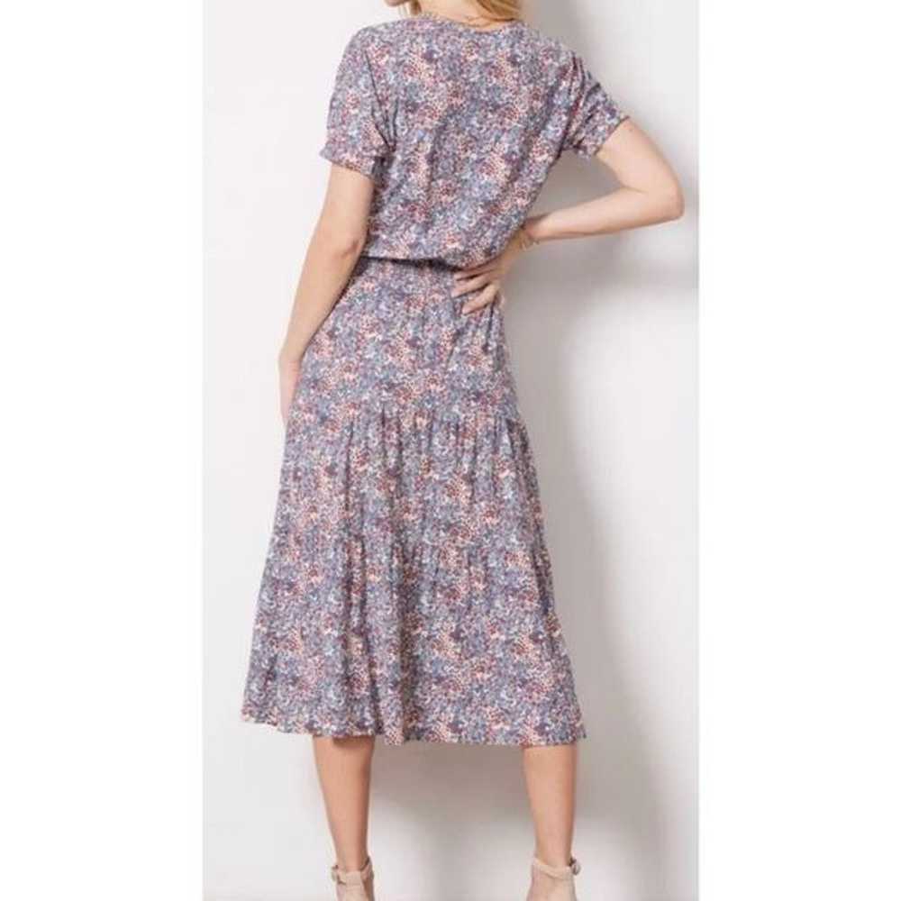 Nation LTD Martine Knit Midi Dress Women S Floral… - image 10