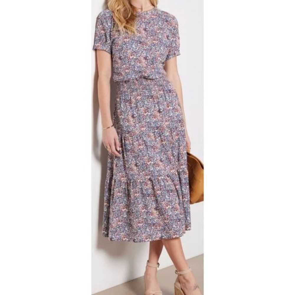 Nation LTD Martine Knit Midi Dress Women S Floral… - image 8