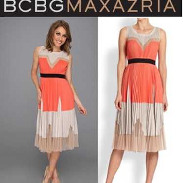 Bcbg color block pleated Gem