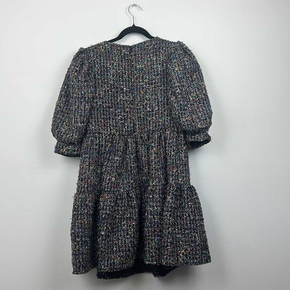 Sister Jane Tweed Confetti Babydoll Knit Dress - image 3