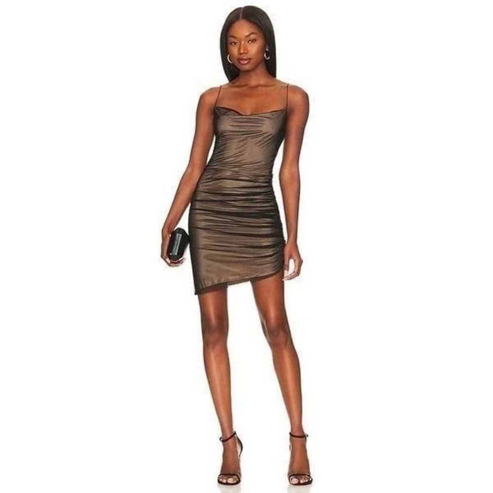 Gauge81 Perry Mini Dress Black & Natural Womens S… - image 4