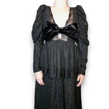 DREAM SISTER JANE Lyra Lace Bow Goth Renaissance … - image 1