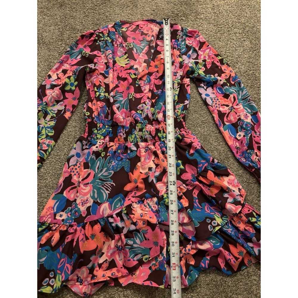 Lilly Pulitzer Christiana Dress Size 6 Stretch Ch… - image 2