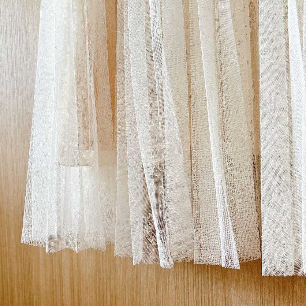 【316】
Excellent condition Anai tulle lace pleated… - image 5