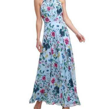 Floral Print Maxi Gown