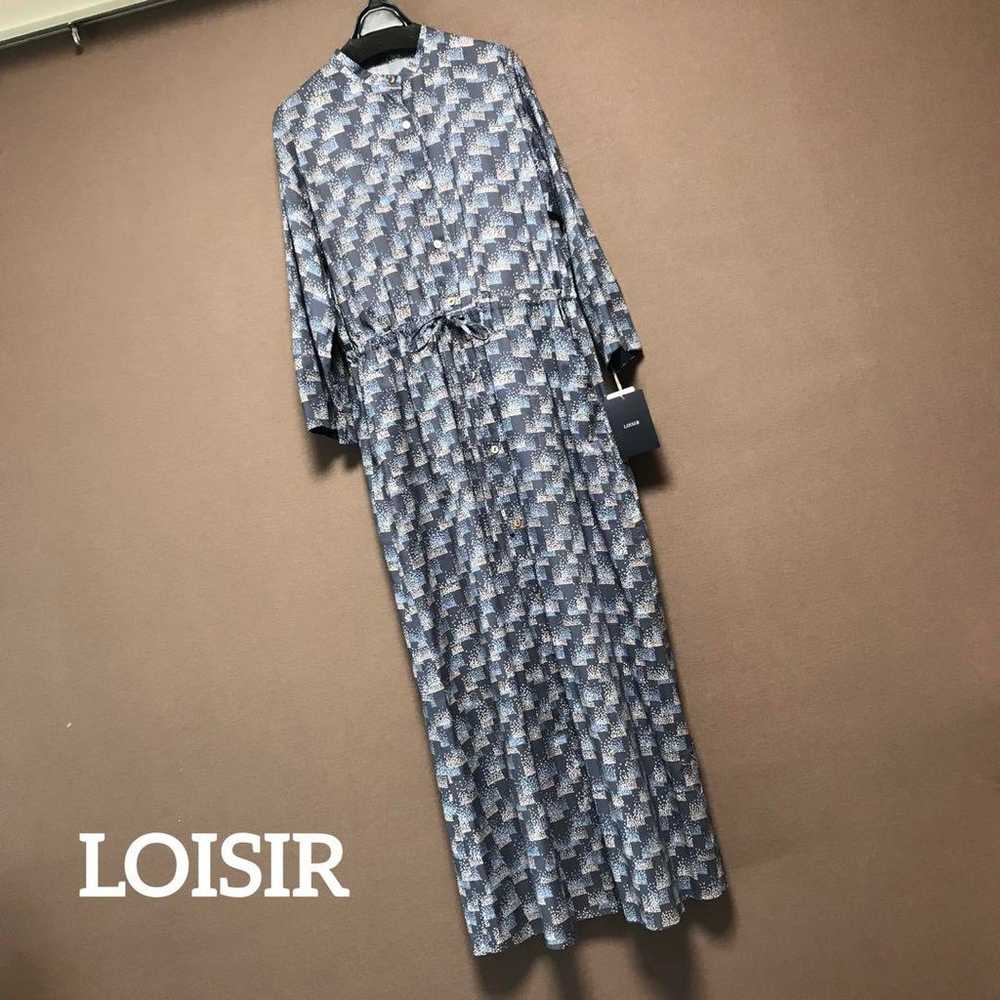 [LOISIR] [Almost unused] Printed Shirt Dress - image 1