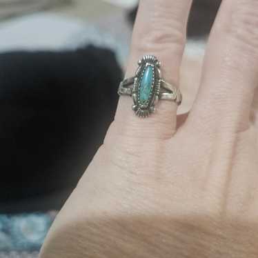 VINTAGE Sterling Silver Native American Ring