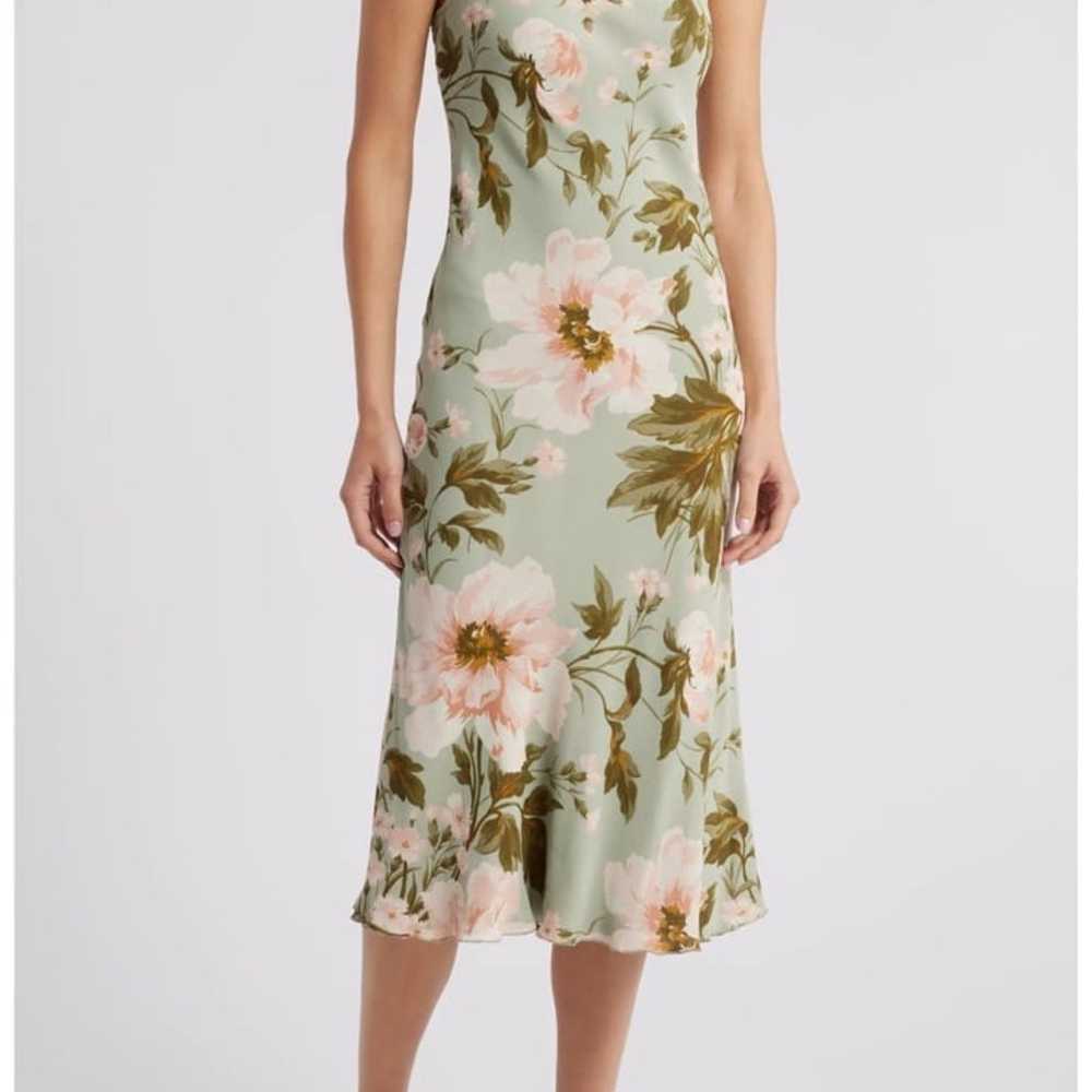 Emerick Floral Print Sleeveless Dress Reformation - image 1