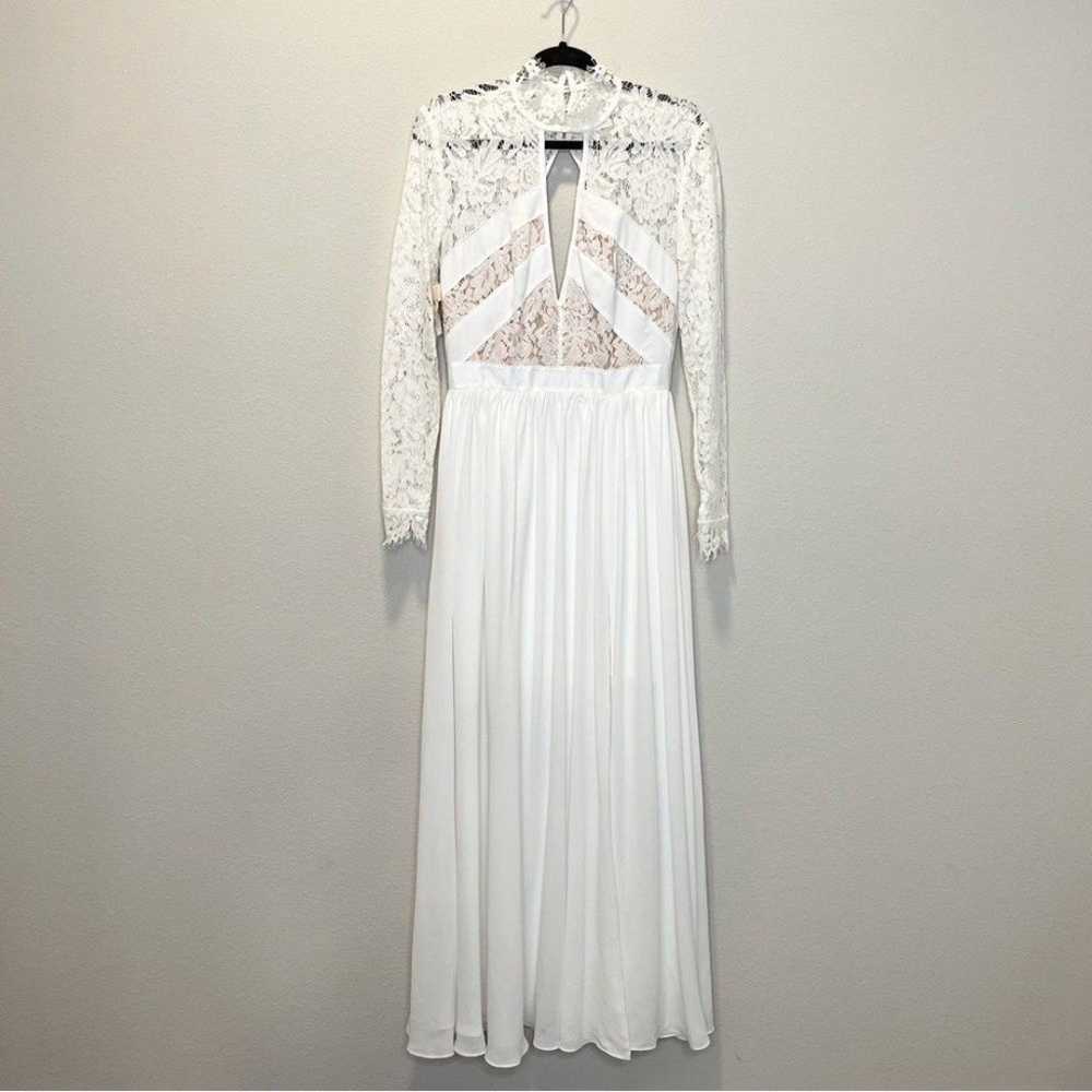 NEW Fame and Partners Lace Long Sleeve Dress Size… - image 1