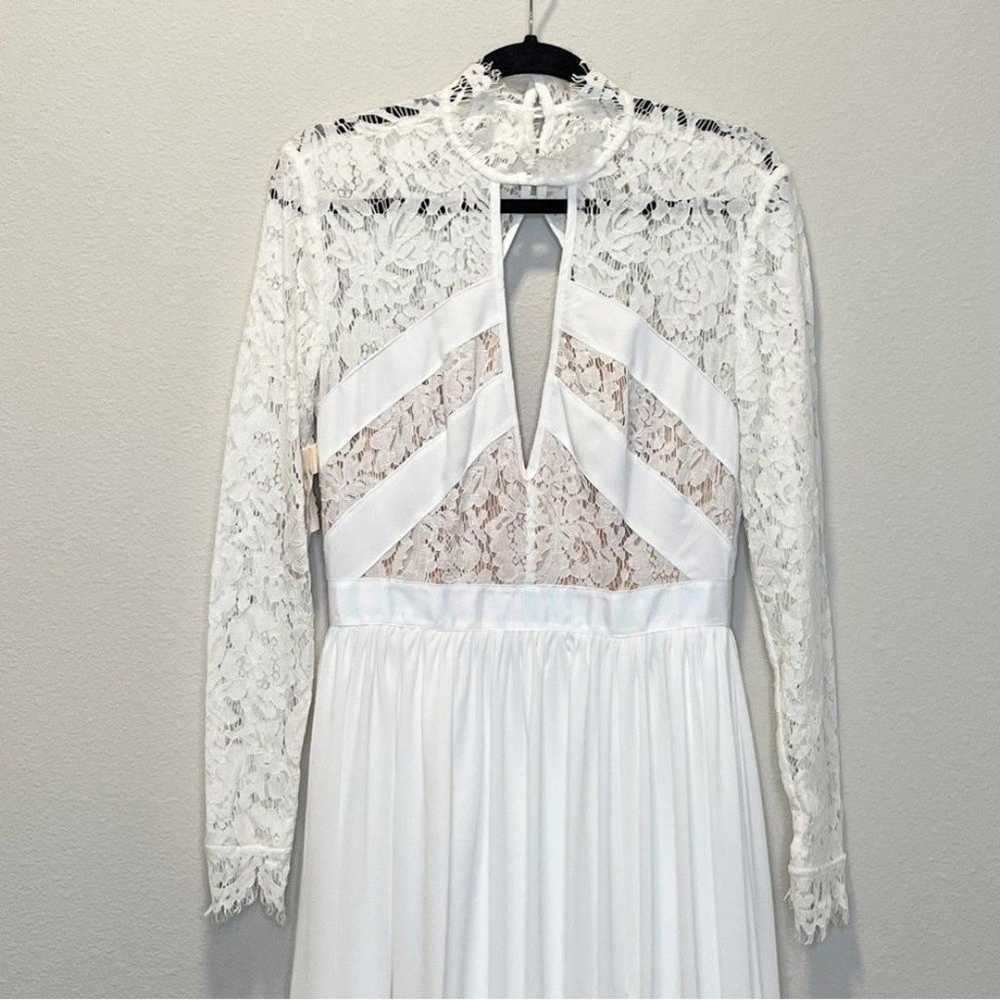 NEW Fame and Partners Lace Long Sleeve Dress Size… - image 4