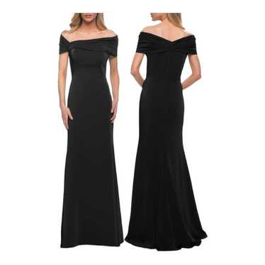 La Femme off shoulder gown