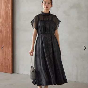 【Like New / Cleaned】petirobe★French Sleeve Sheer … - image 1