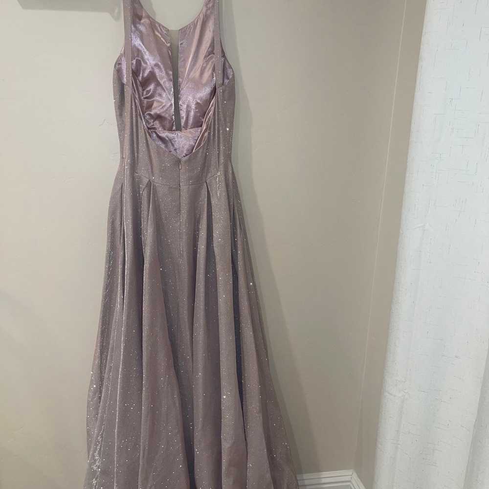 Lilac prom dress - image 3