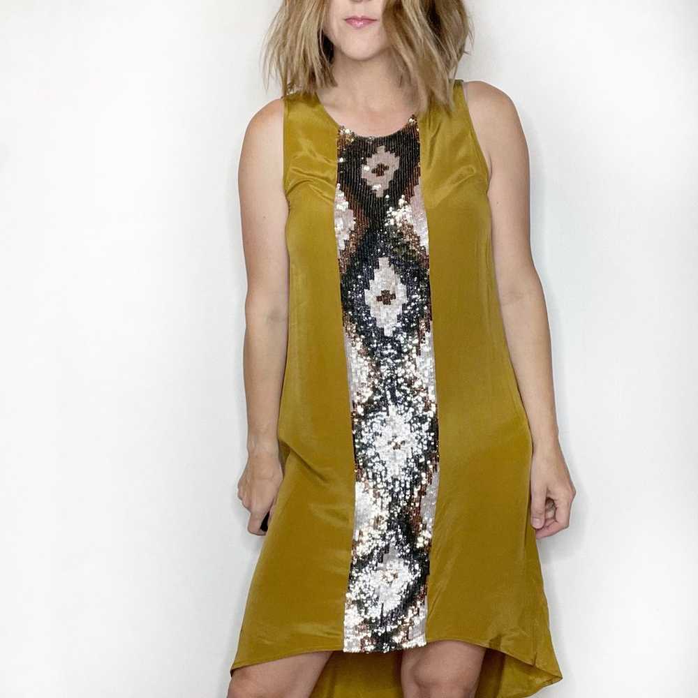 HAUTE HIPPIE Silk Sequin Dress - image 1