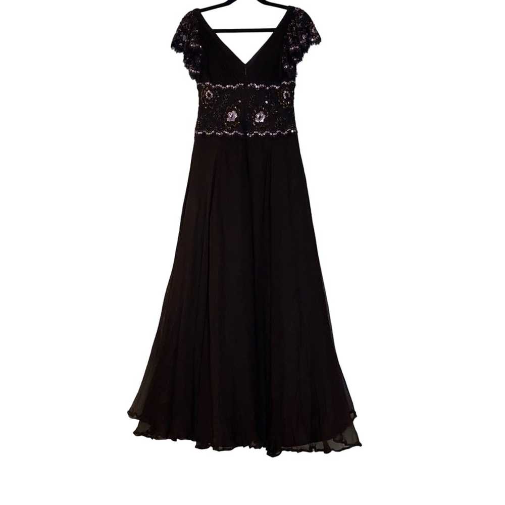 Tadashi Collection Chiffon Beaded Womens's Gown D… - image 5