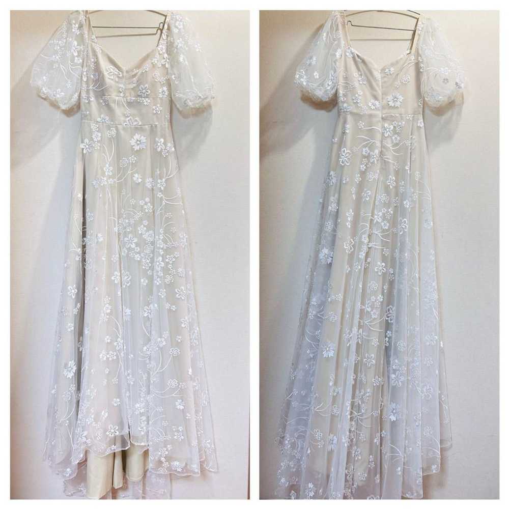 【Miharu Dress】Vintage-style short-sleeved lace dr… - image 9