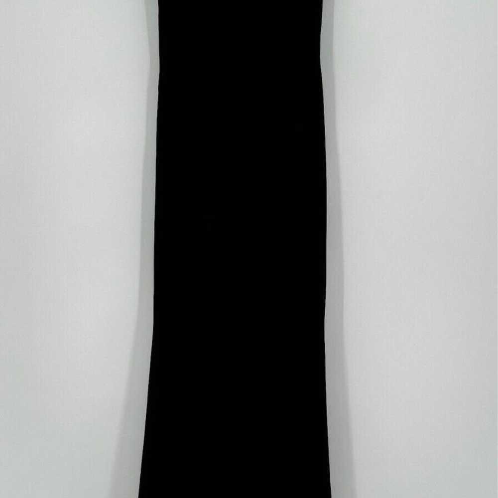 Cameo Womens Vintage Black Velvet Deep V Back Tul… - image 1