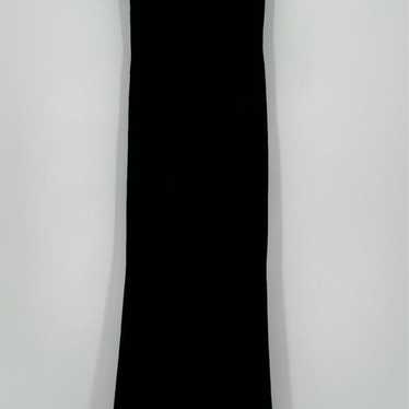 Cameo Womens Vintage Black Velvet Deep V Back Tul… - image 1