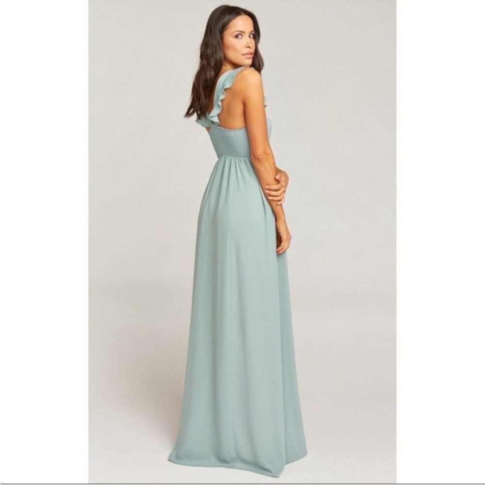 Show Me Your MuMu June Silver Sage Bridesmaid Max… - image 3