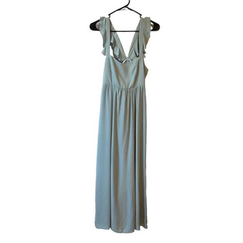 Show Me Your MuMu June Silver Sage Bridesmaid Max… - image 6