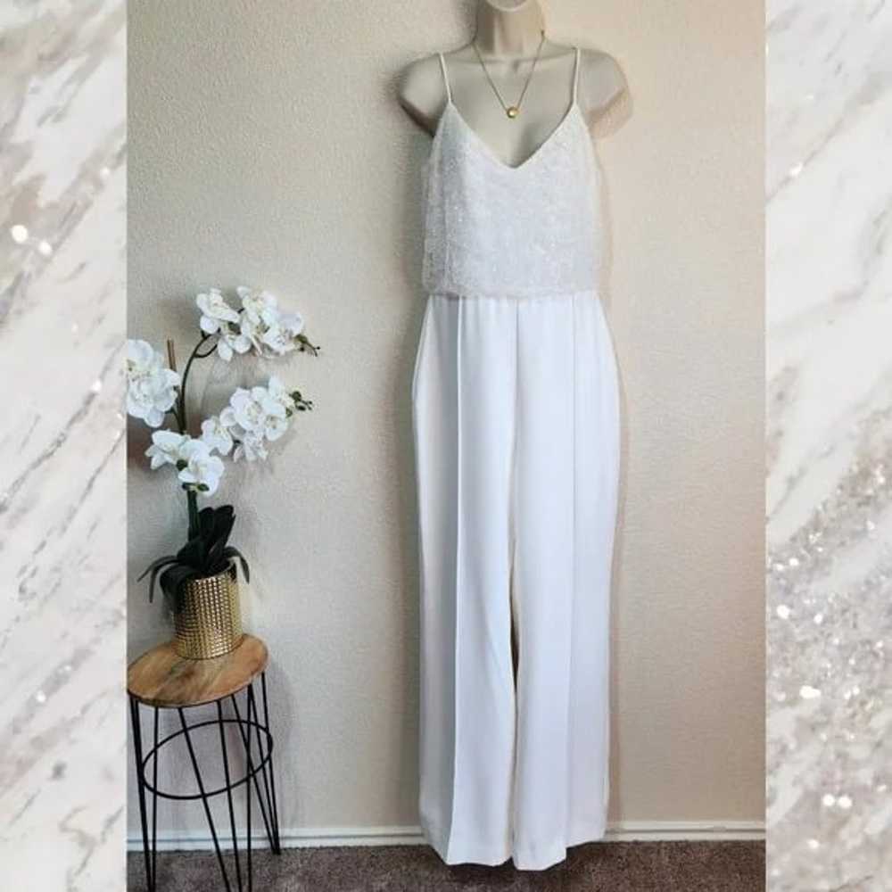 Amsale Little White Dress Jumpsuit - image 2