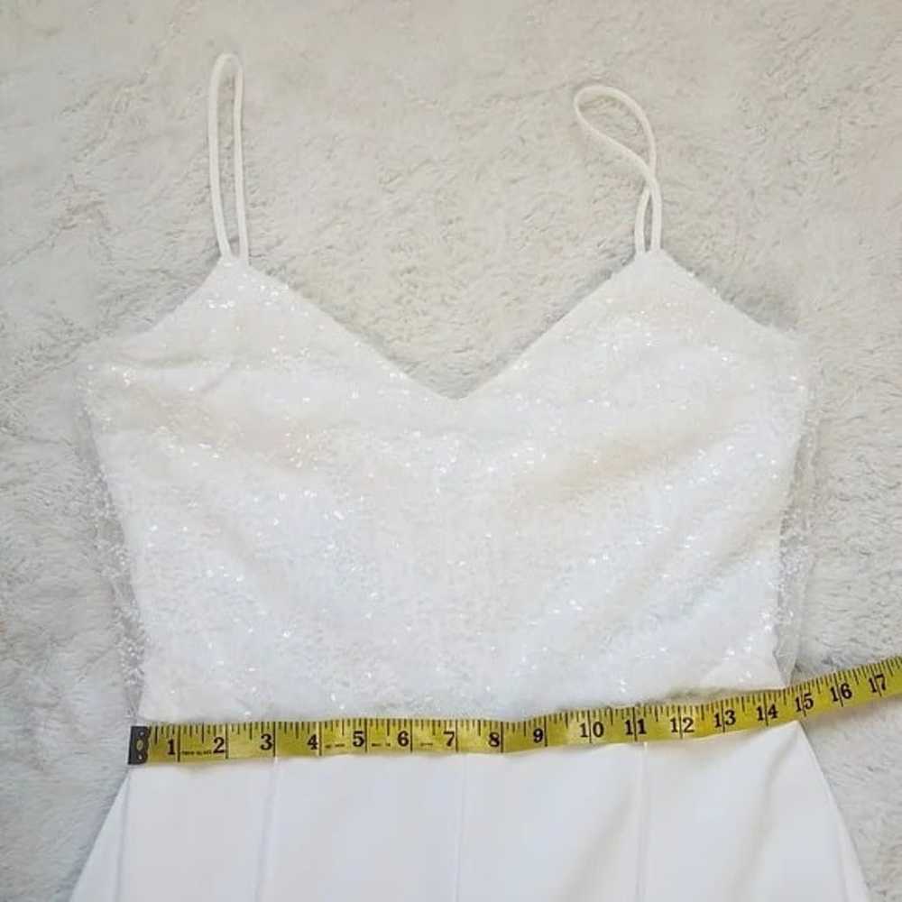 Amsale Little White Dress Jumpsuit - image 6