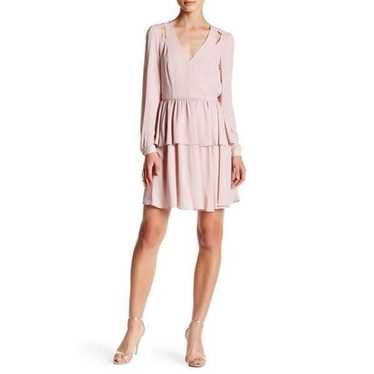 REBECCA MINKOFF Pastel Pink Jina V-Neck - image 1