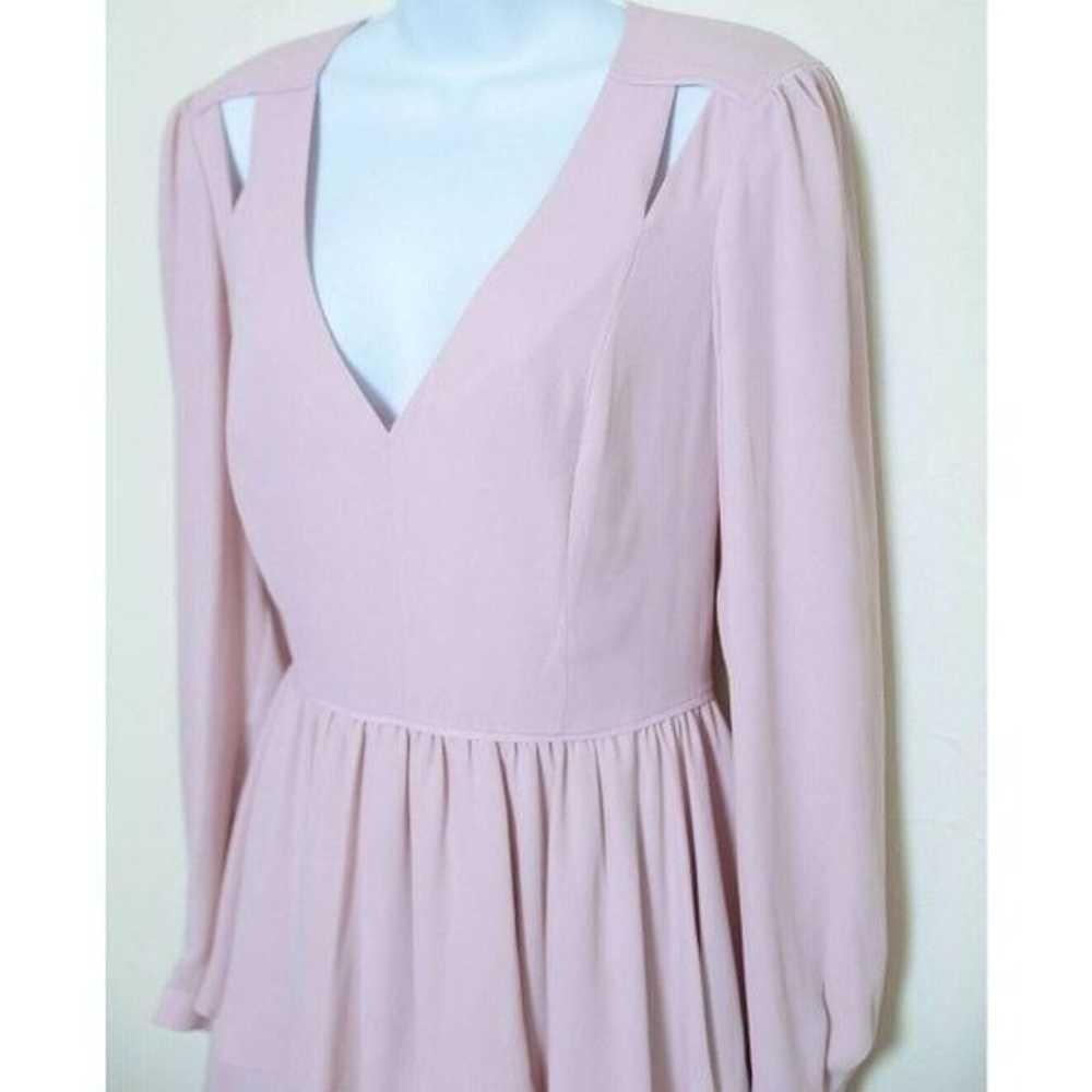 REBECCA MINKOFF Pastel Pink Jina V-Neck - image 5