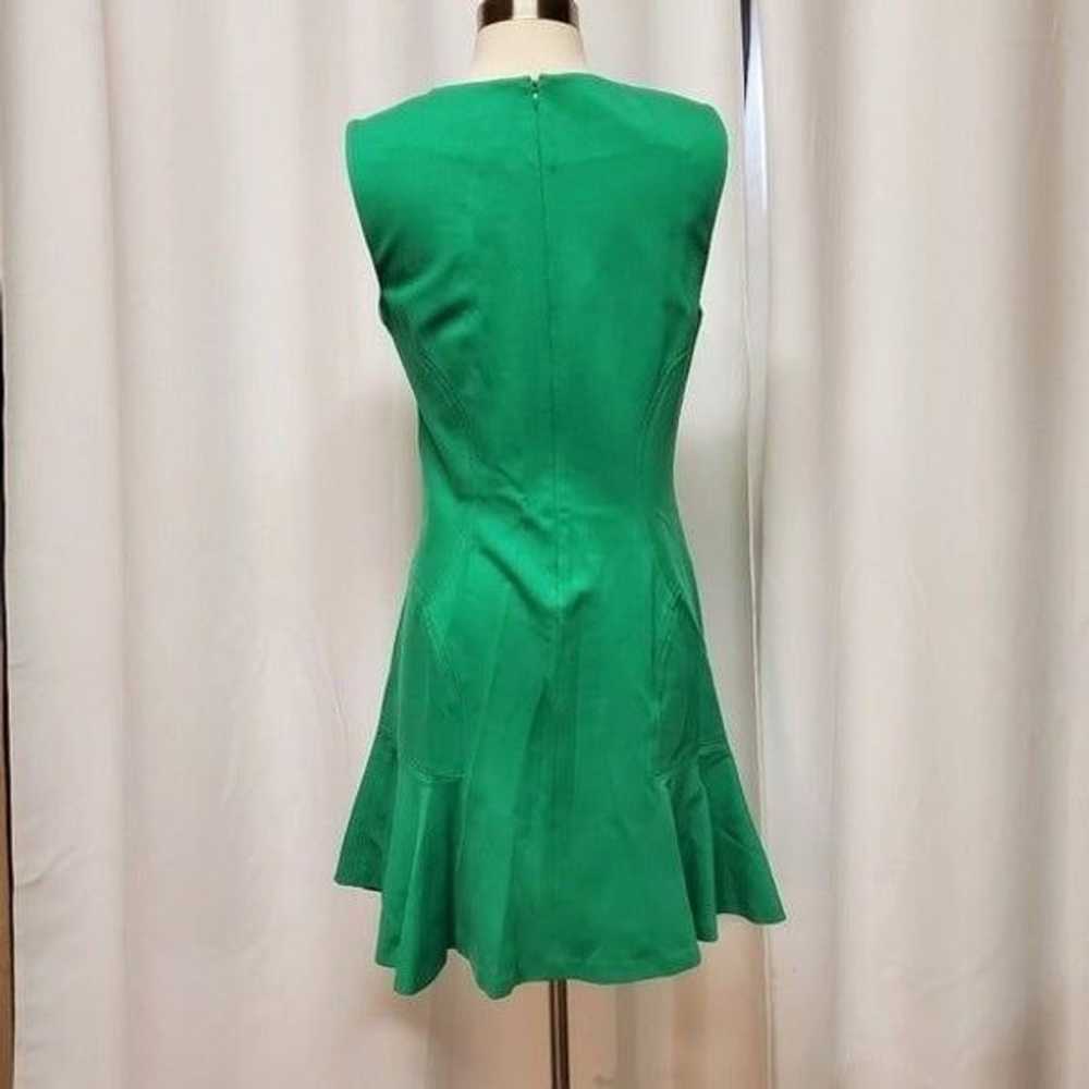 Diane Von Furstenberg Kelly Green Ponte Knit Fit … - image 3