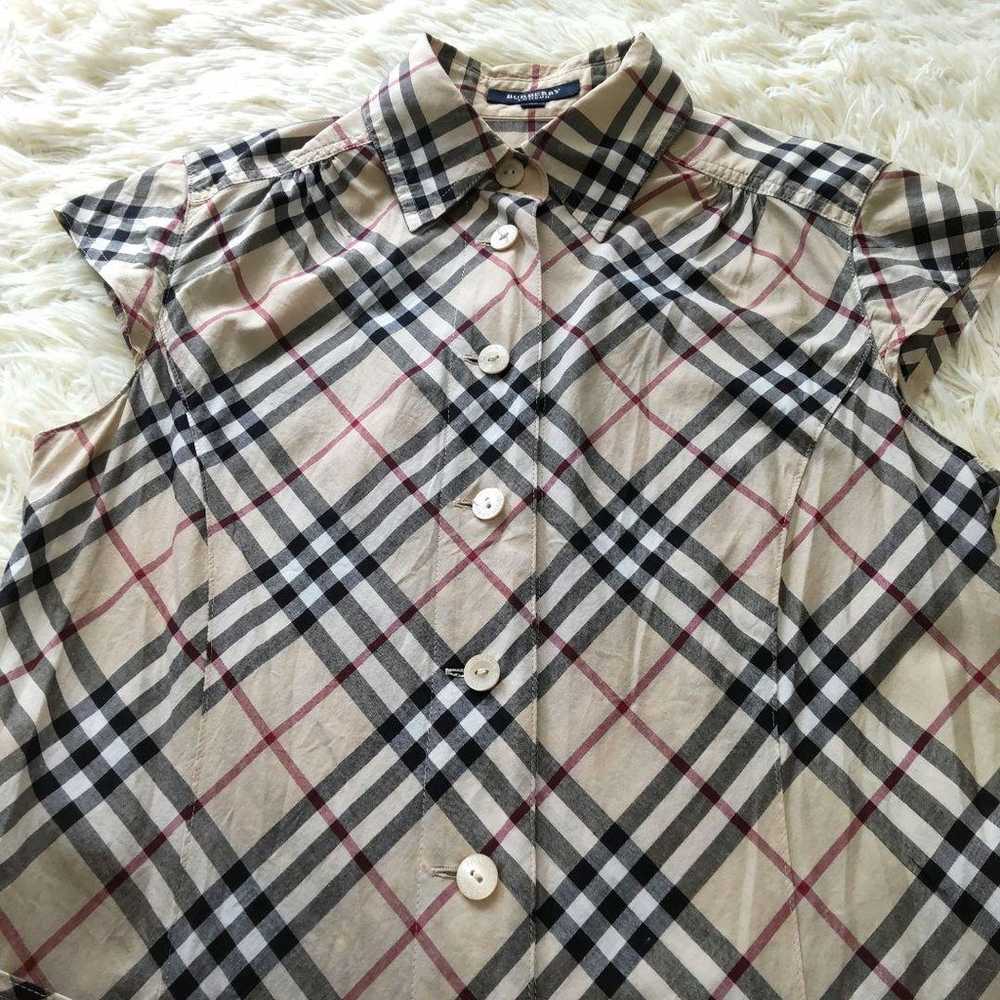 【Excellent Condition】Burberry London Nova Check D… - image 2