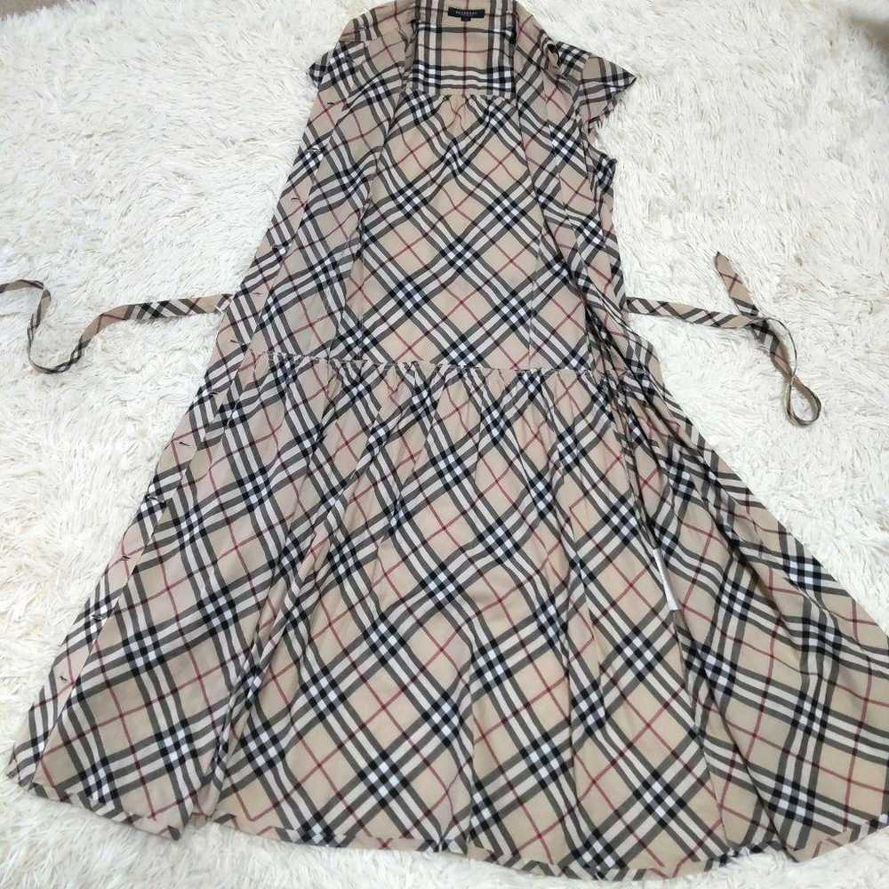 【Excellent Condition】Burberry London Nova Check D… - image 6