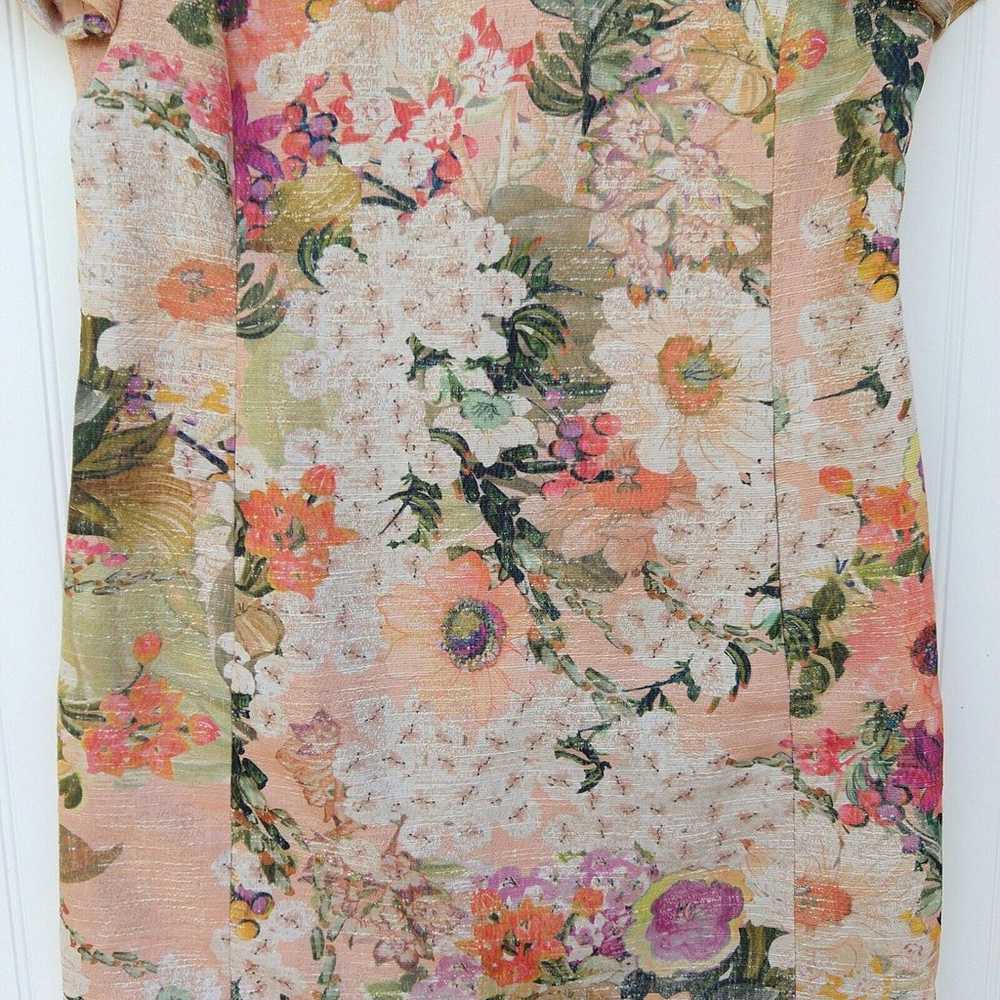 Tory Burch Kaley Garden Dress Size 8 Floral Print… - image 10