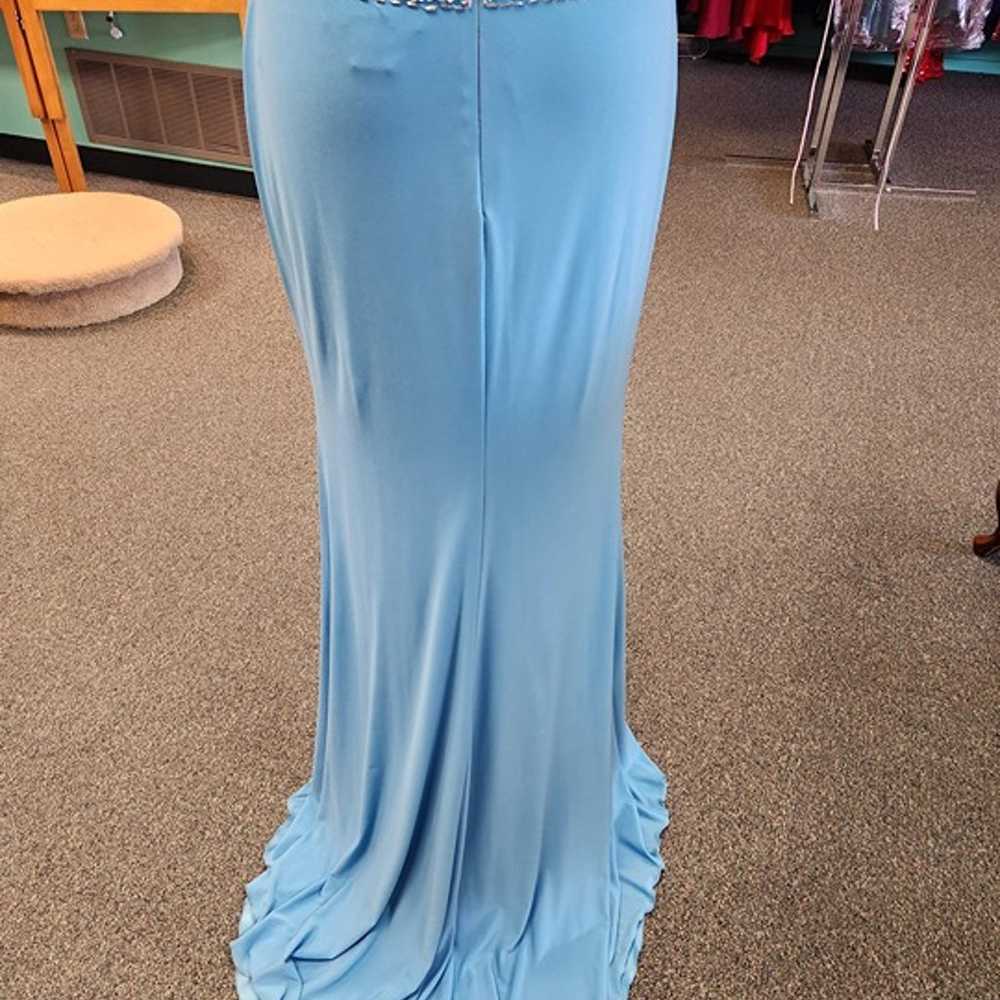 Karishma 16155 Aqua Size 14 Prom Dress/Formal Gown - image 7