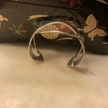 Sterling silver cuff