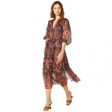 MISA Olivia floral Dress in Flora Valentina Size L - image 1