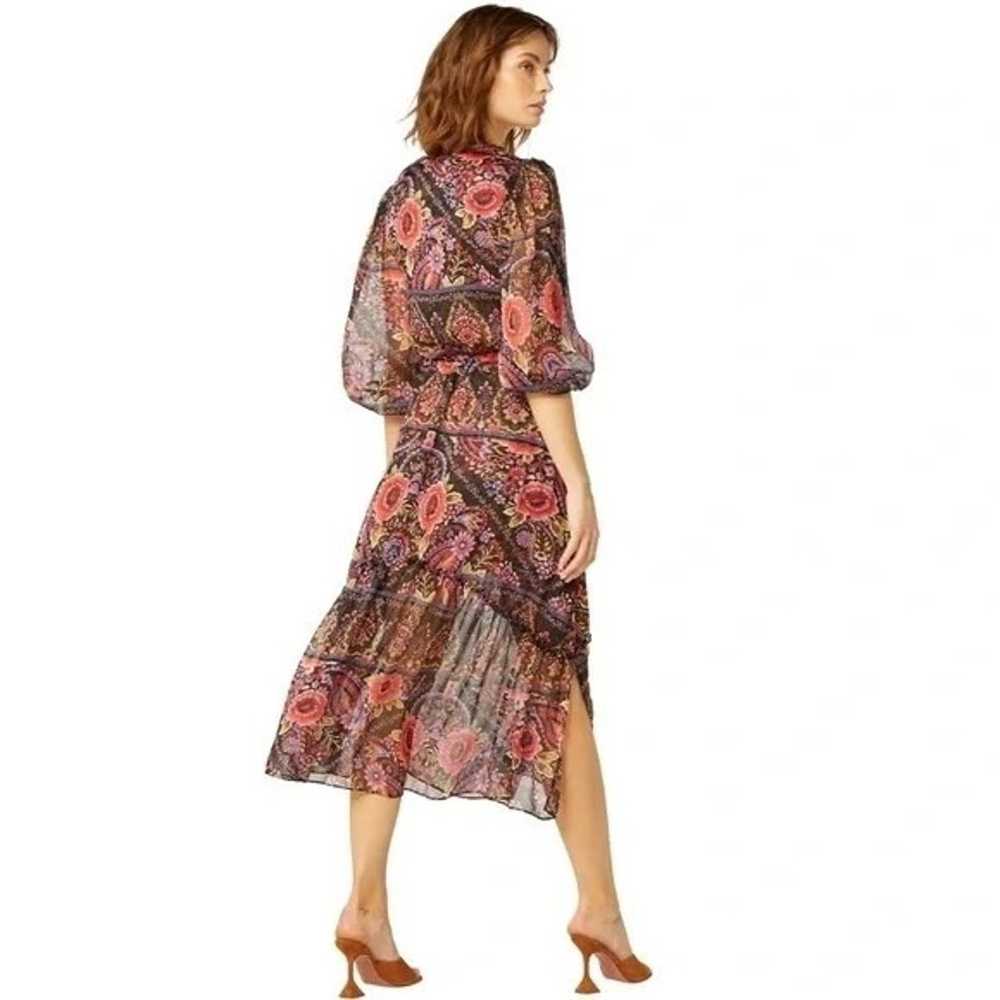 MISA Olivia floral Dress in Flora Valentina Size L - image 2