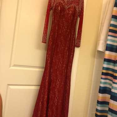 Maxi  Long Red Dress