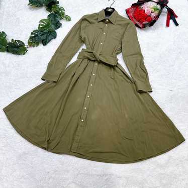 Polo Ralph Lauren shirt dress, khaki, flare, A-lin