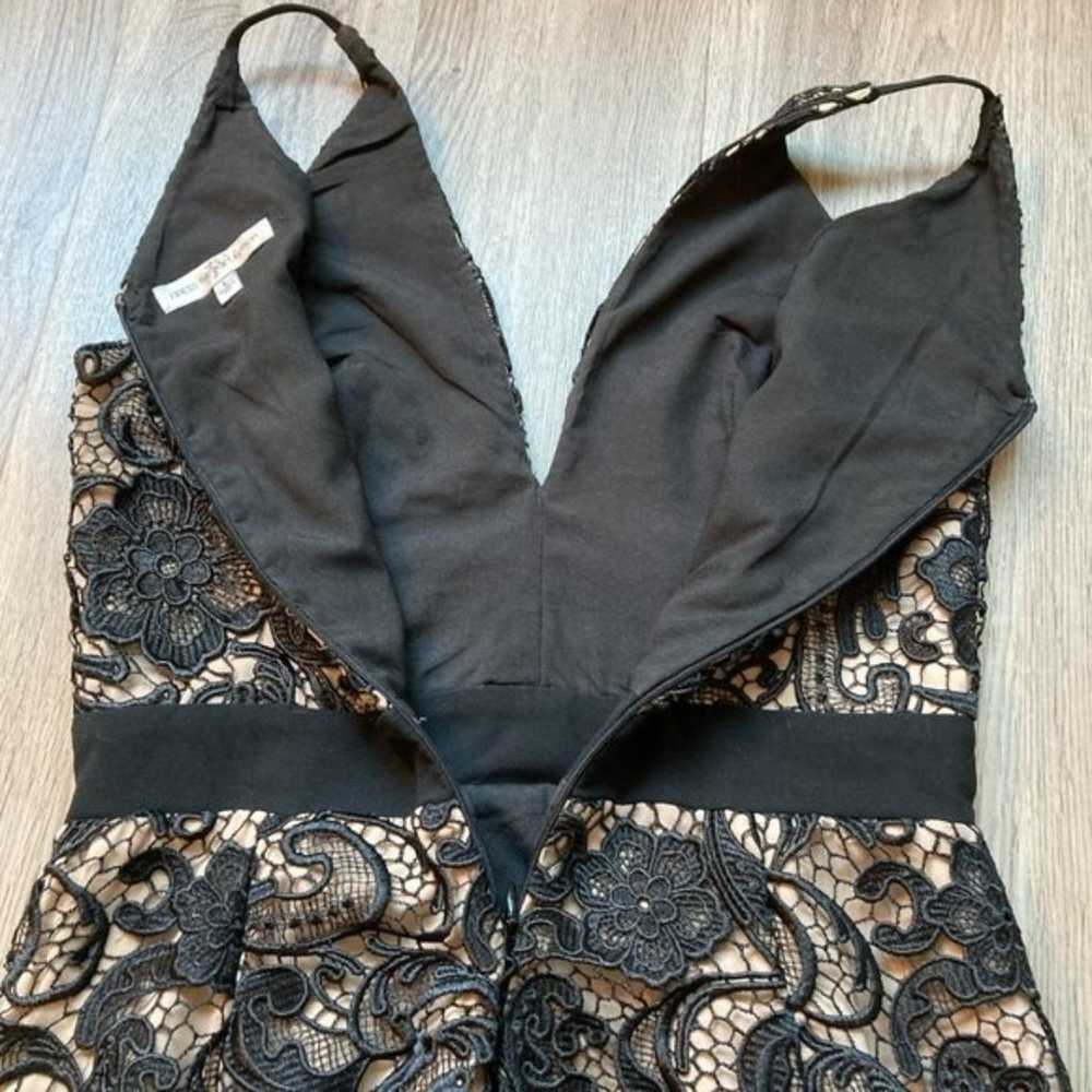 Dress the Population Black Ava Lace Dress Size L - image 11