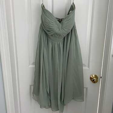 Jenny Yoo Sage Green Bridesmaid Dress