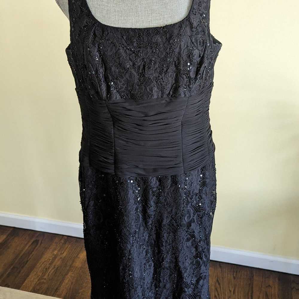 black formal dress - image 2