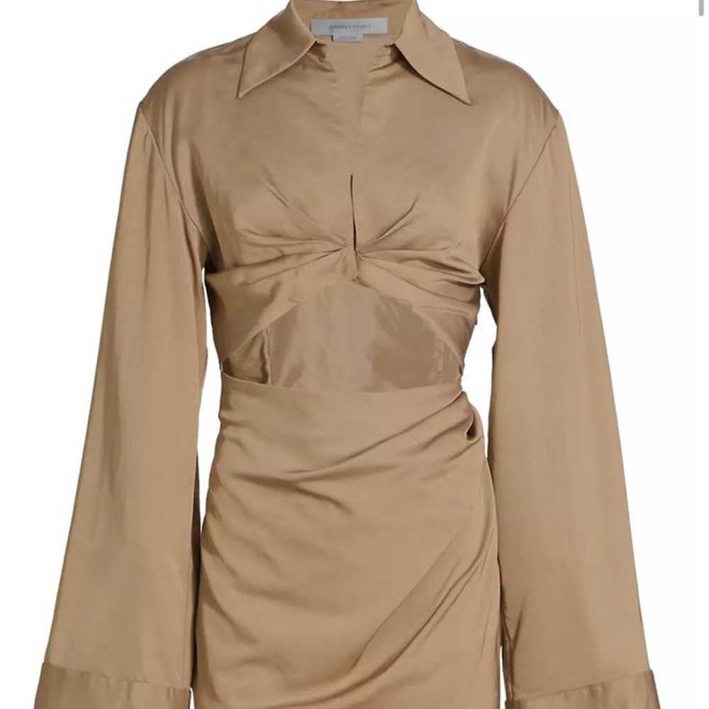 Khaki dress - image 2