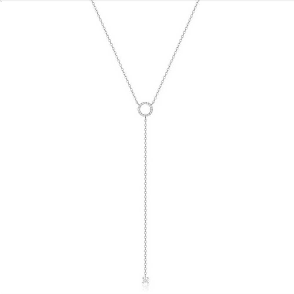 The GottaHave it Delicate Lariat necklace with cu… - image 4