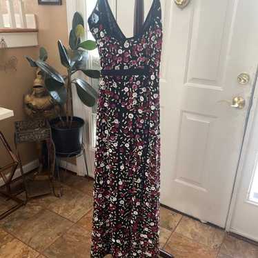 NWOT LPA SEQUIN & BEADED DRESS WITH SIDE TIE SIZE 