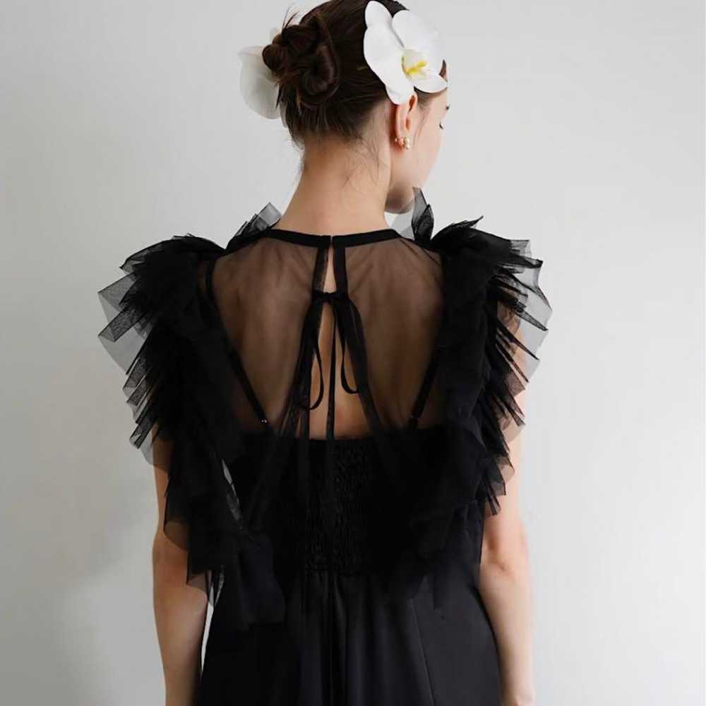 Acka tulle vest satin one-piece - image 4